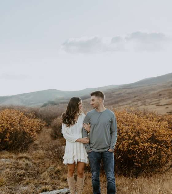 Colorado Engagements Among the Aspen Trees