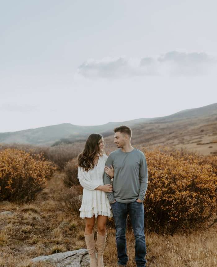Colorado Engagements Among the Aspen Trees