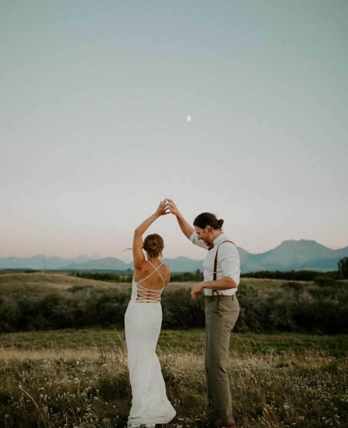 Festival Inspired Wedding in Alberta