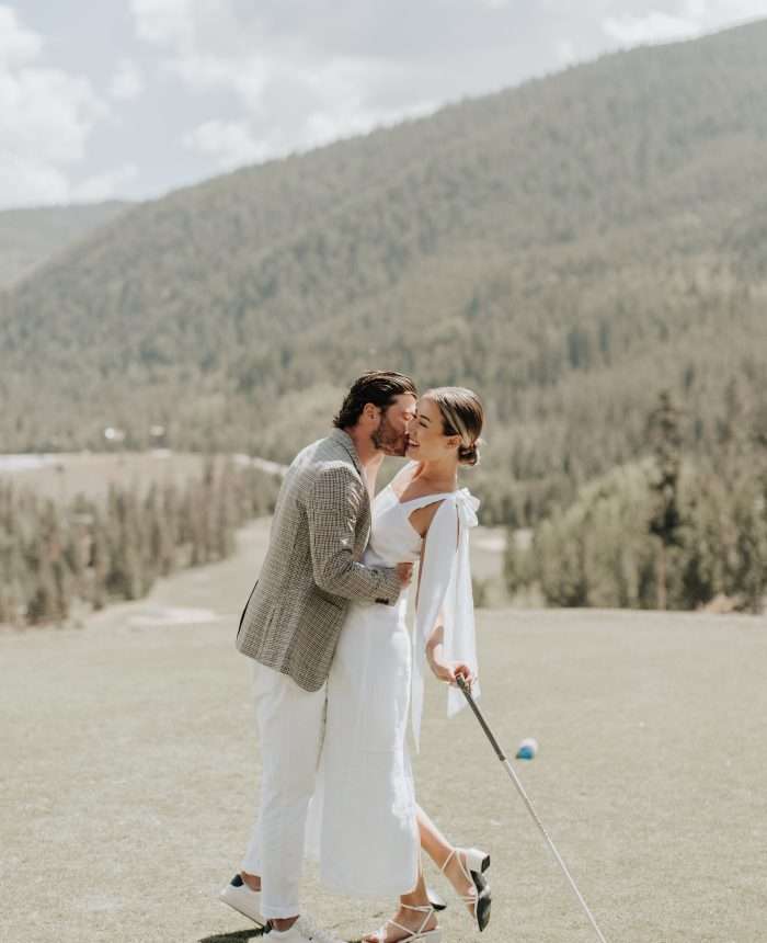 Glam Golf Engagements in Keystone