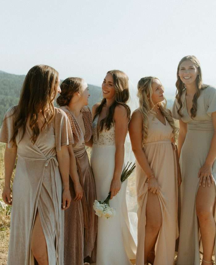 Organic Airbnb Wedding in Idaho