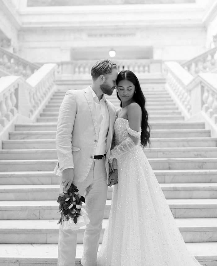 Regal and Glam Capitol Building Bridals