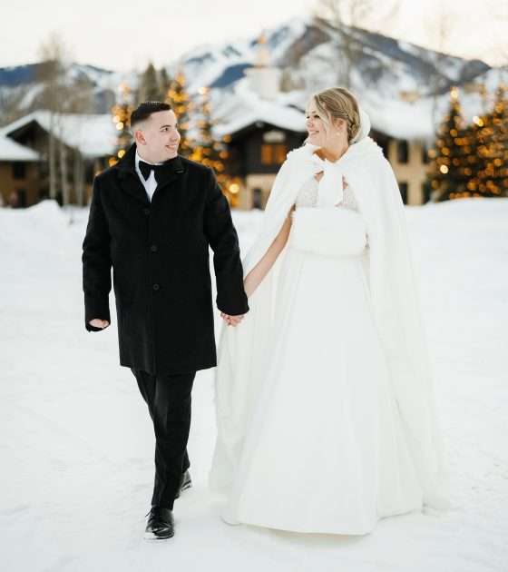 Charming and Elegant Winter Wedding