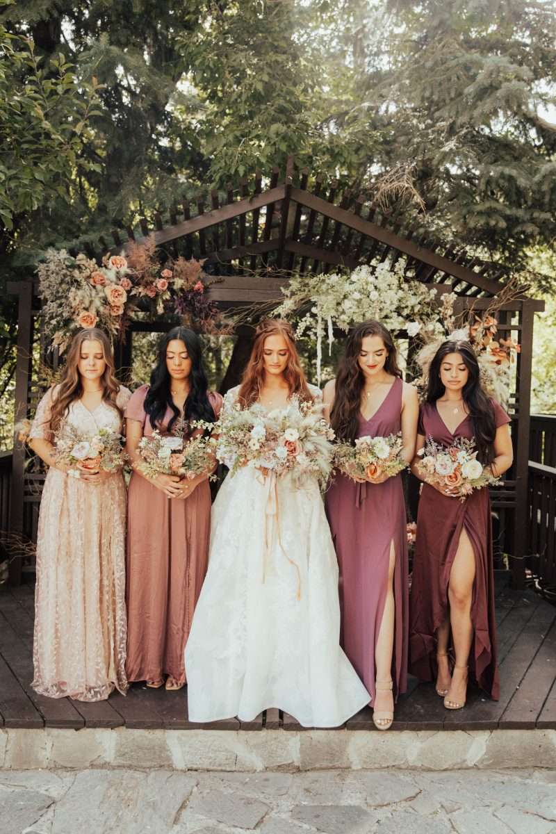 muted color bridesmaid dresses Muted Bridesmaid Dresses