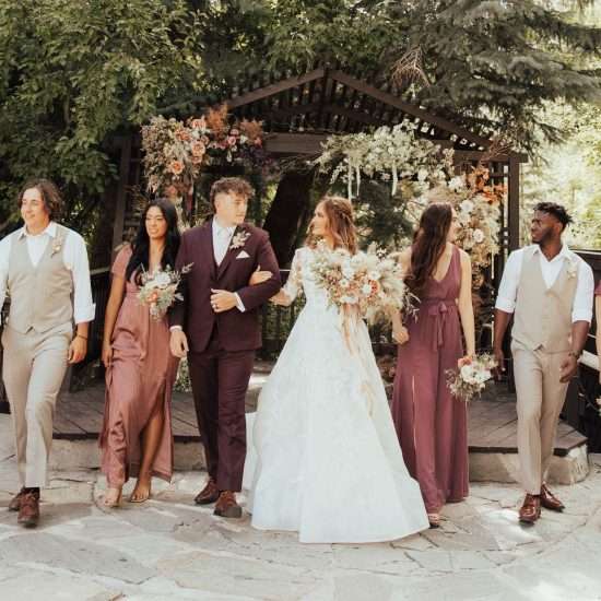 Inspired: Whimsical Muted Rose Hued Wedding