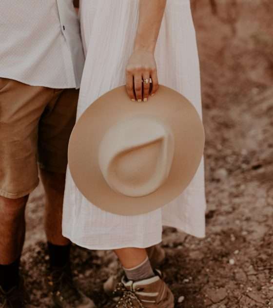 Surprise Hiking Proposal at Ghost Ranch