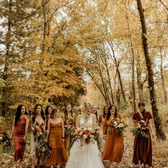 Darling Idaho Wedding Full of Fall Colors