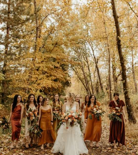 Darling Idaho Wedding Full of Fall Colors