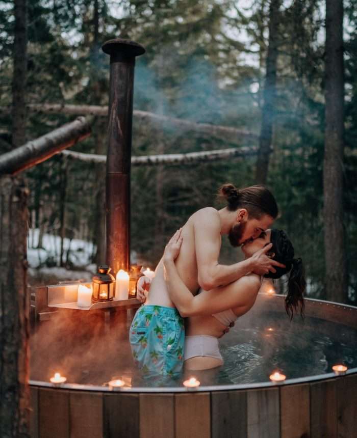 Winter Glamping Elopement Inspiration
