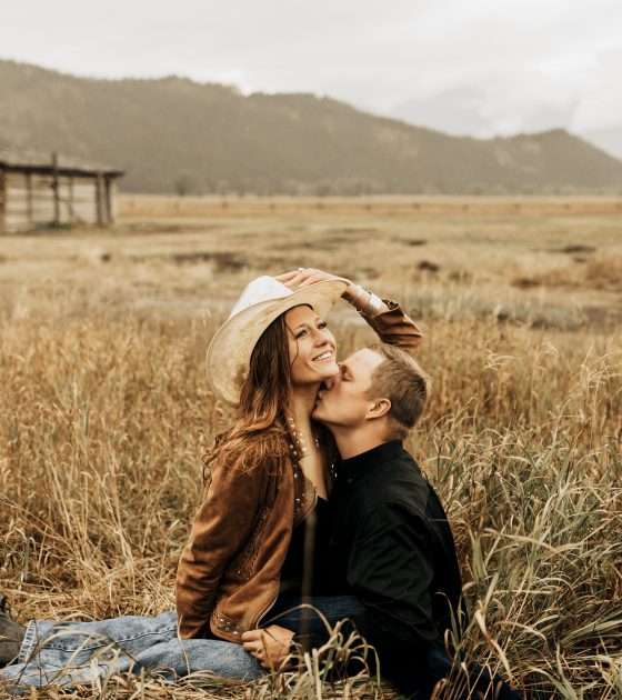 Western Romance in the Pouring Rain