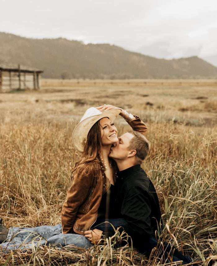 Western Romance in the Pouring Rain