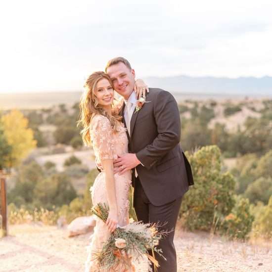 Santa Fe Wedding with Warm Desert Tones