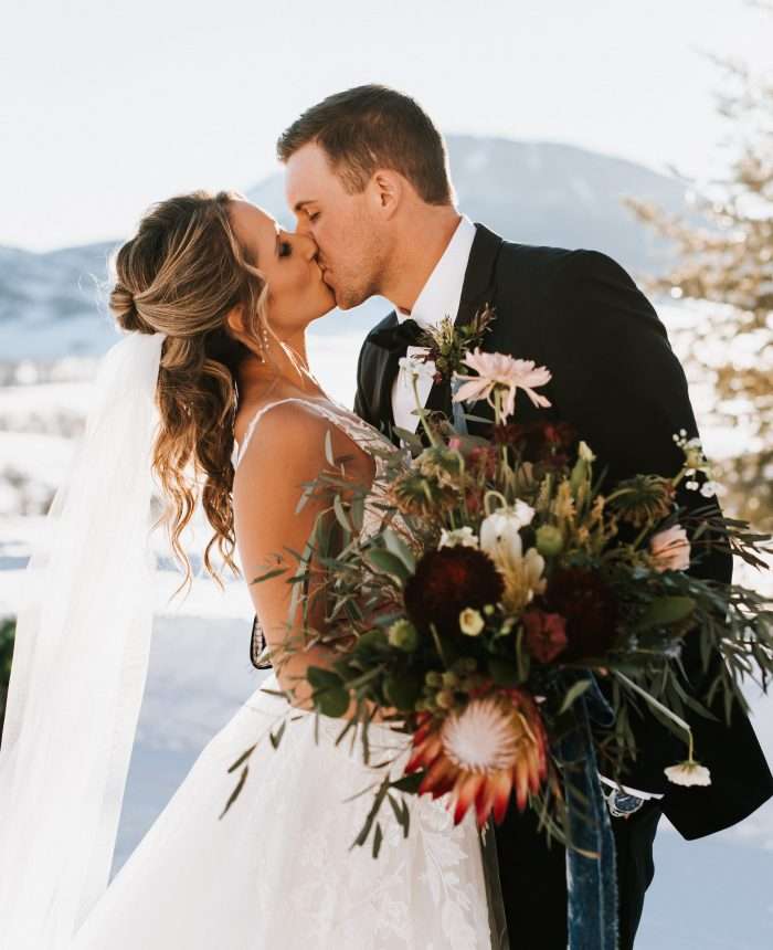 Lush Winter Wedding with Jewel Tones