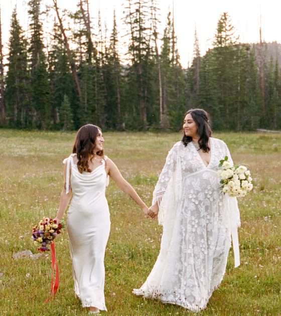 Scenic Wildflower Elopement Inspiration