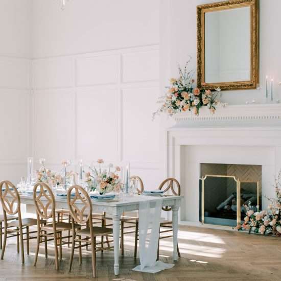 Something Blue Wedding Inspiration at Twenty & Creek