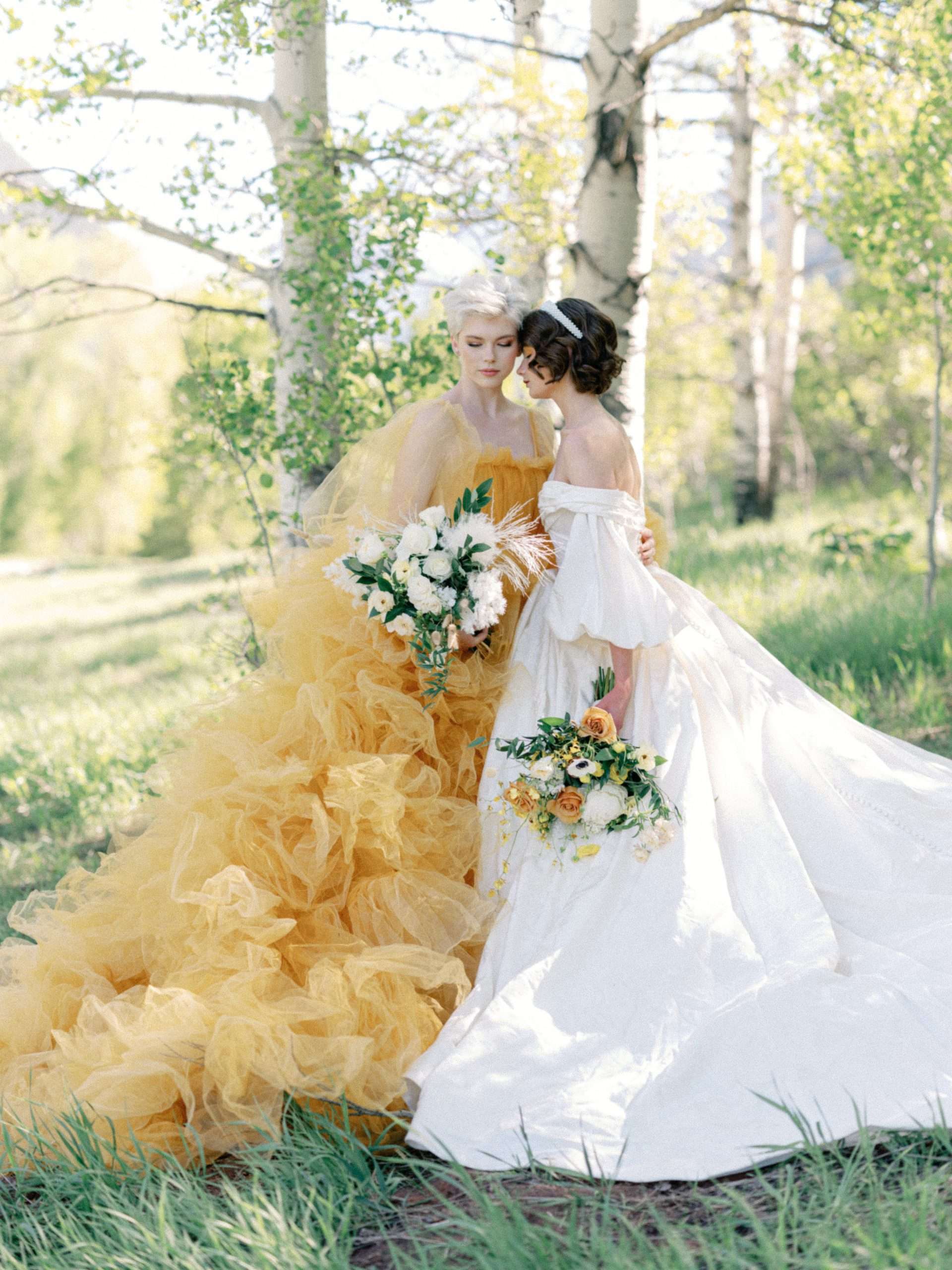 yellow wedding dress for bride Venetian perfect for U.S The most joyful group! These