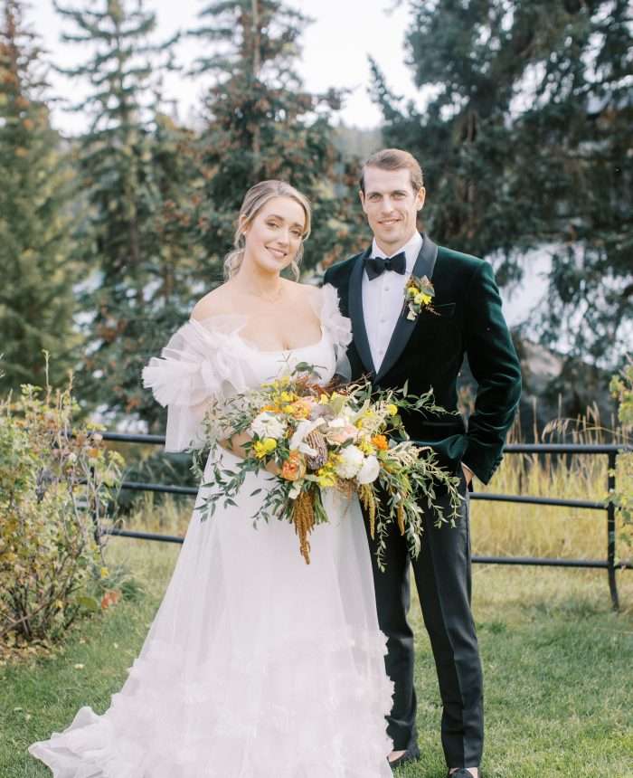 Jasper Wedding with Soft Autumn Palette