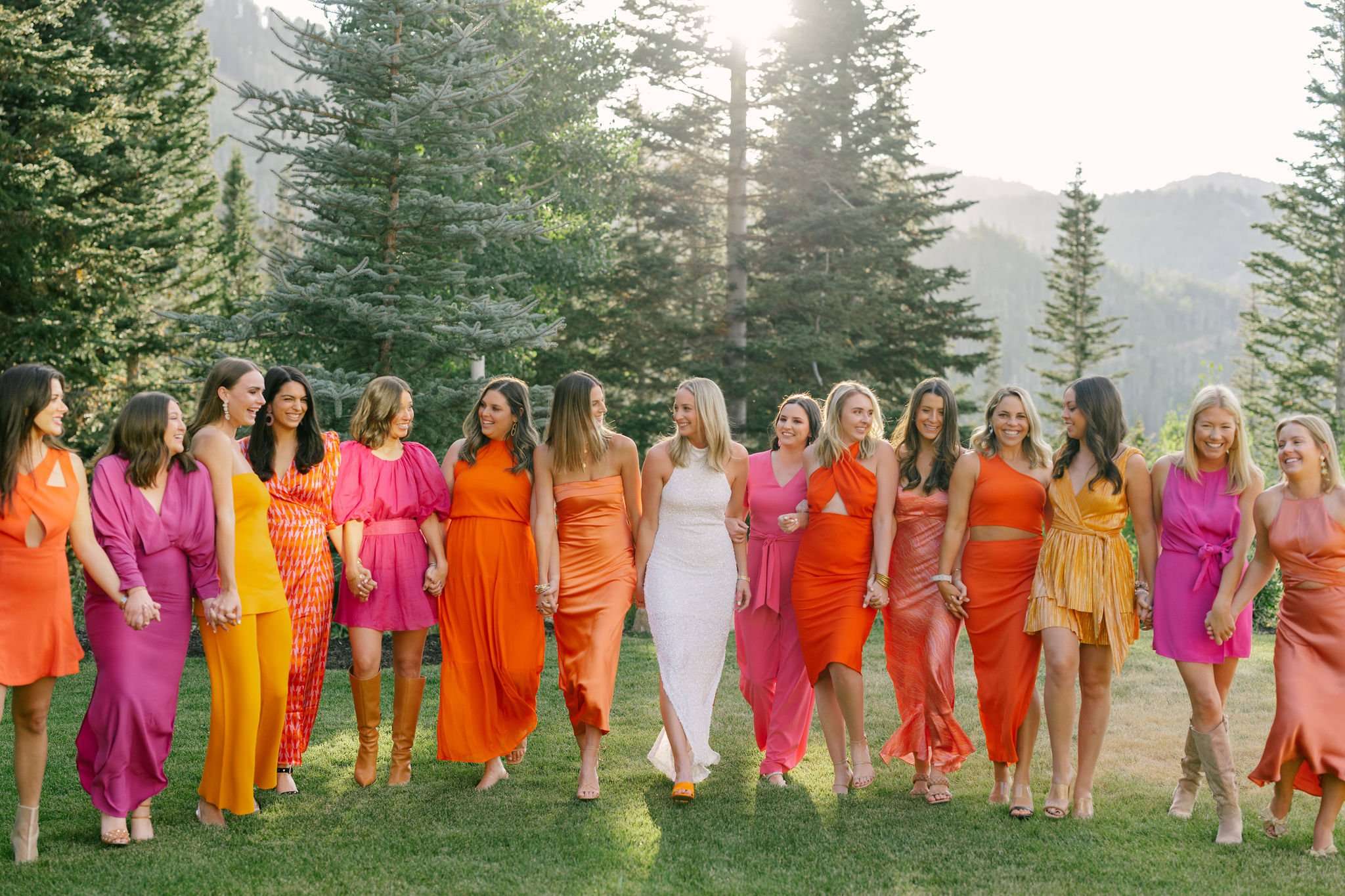 bachelorette weekend dresses Colorful Bachelorette Party Outfits Roundup