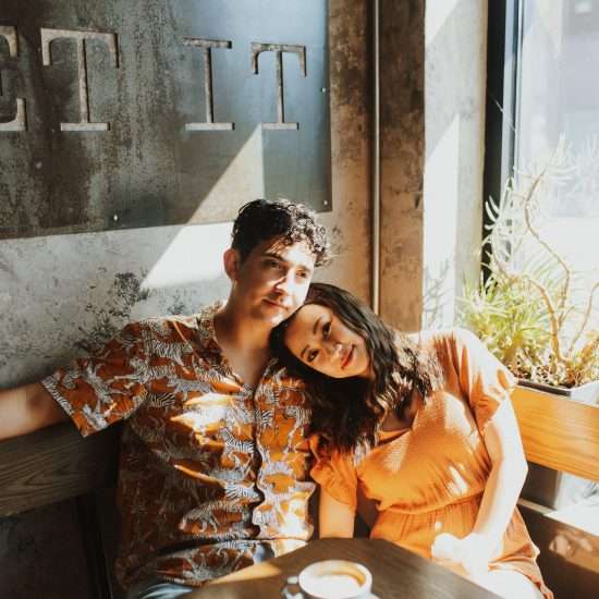 I Love You A Latte Engagement Session
