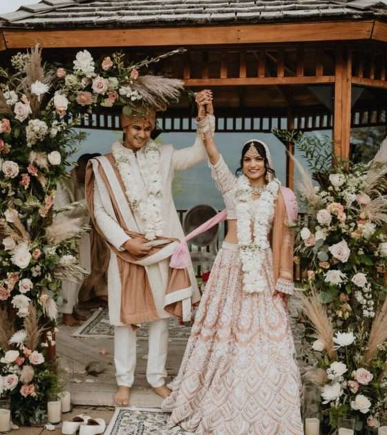 A Boho Glam Indian Wedding in Alberta