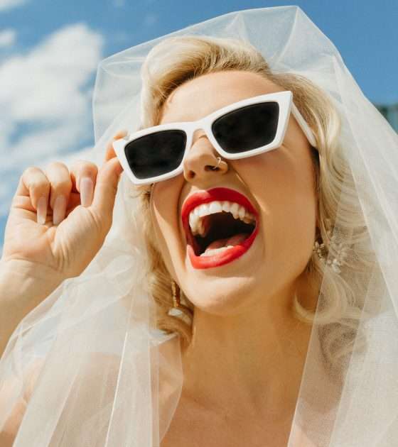 In-Home Wedding with Old Hollywood Flair