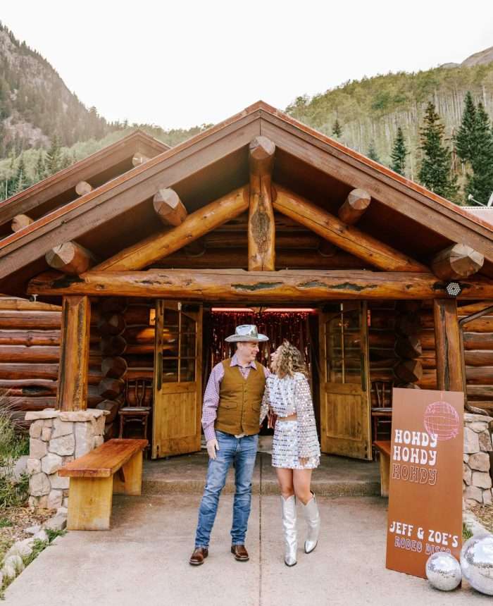 Luxury Aspen Wedding Meets Rodeo Disco