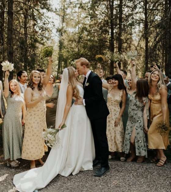 Camp Inspired Montana Wedding Weekend