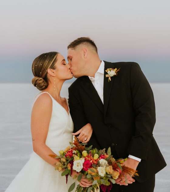 Private and Sweet Salt Flats Elopement