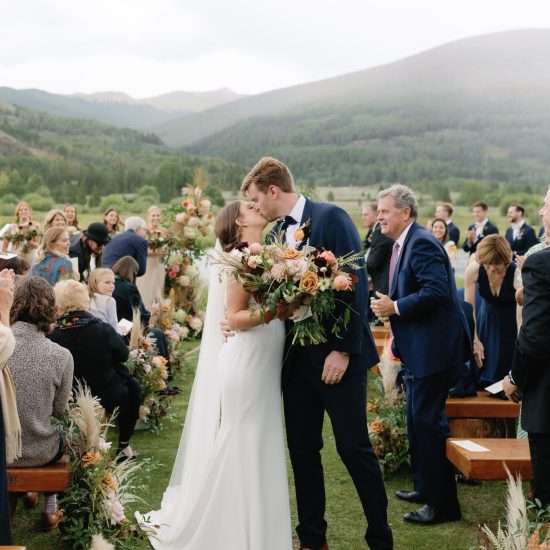 Earthy Camp Hale Wedding with Amber Tones