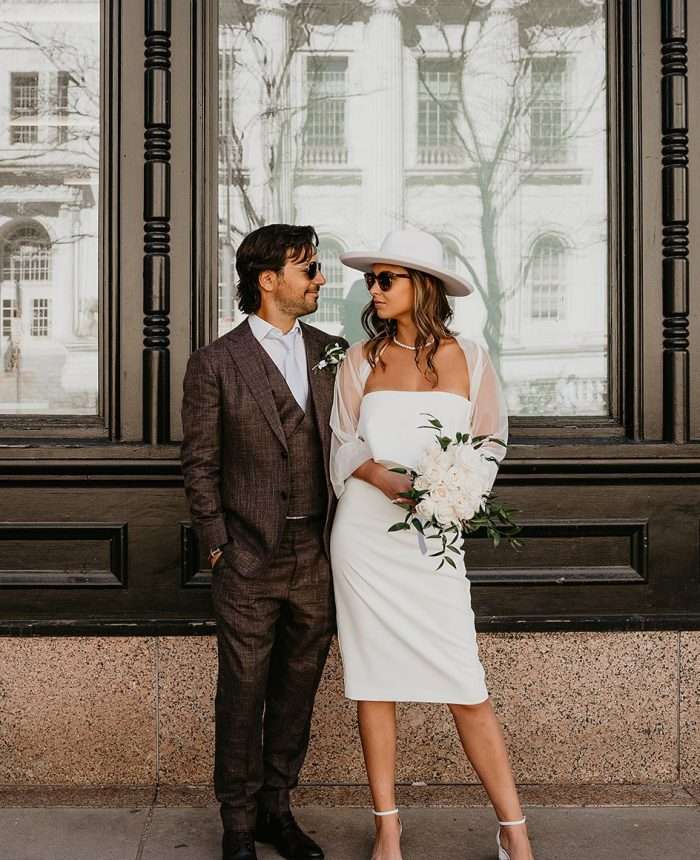 Fashionable Courthouse Wedding in Denver