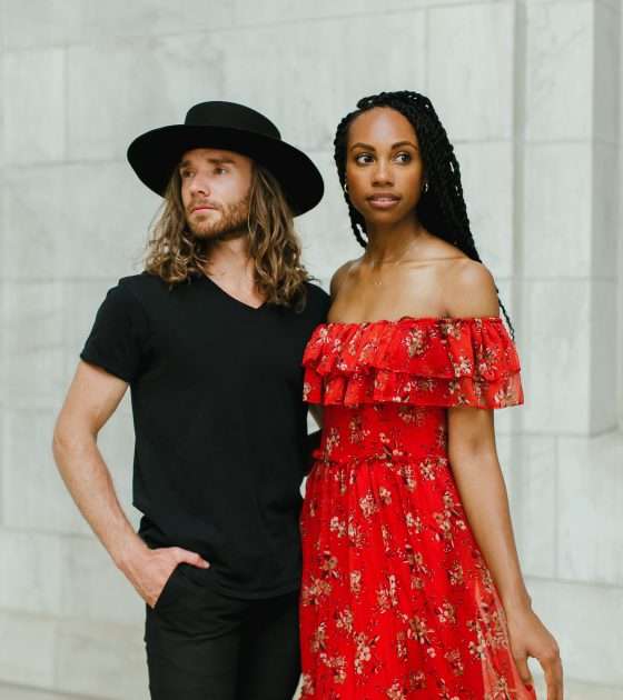 Playful Engagement Photos in the RiNo District