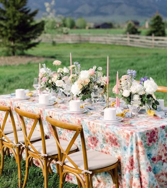 French Garden Party Wedding Inspiration