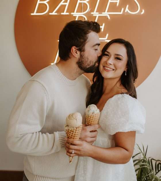 Sweet and Summery Ice Cream Engagement Session