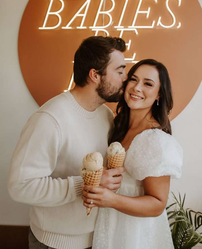 Sweet and Summery Ice Cream Engagement Session