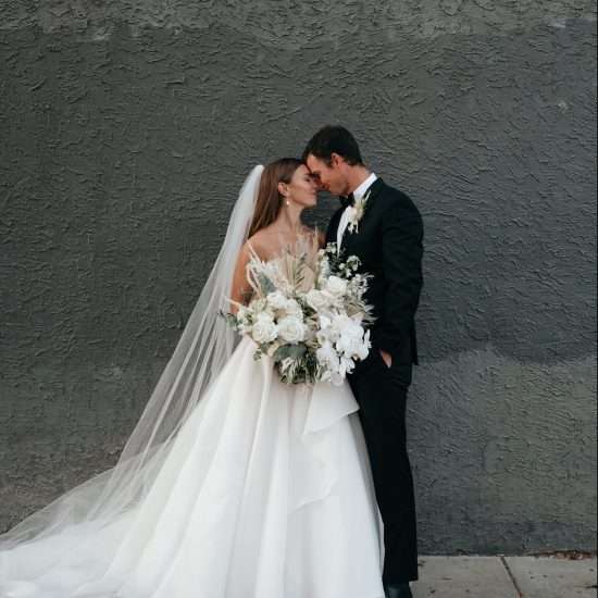Industrial Candle-Lit Wedding with Greenery