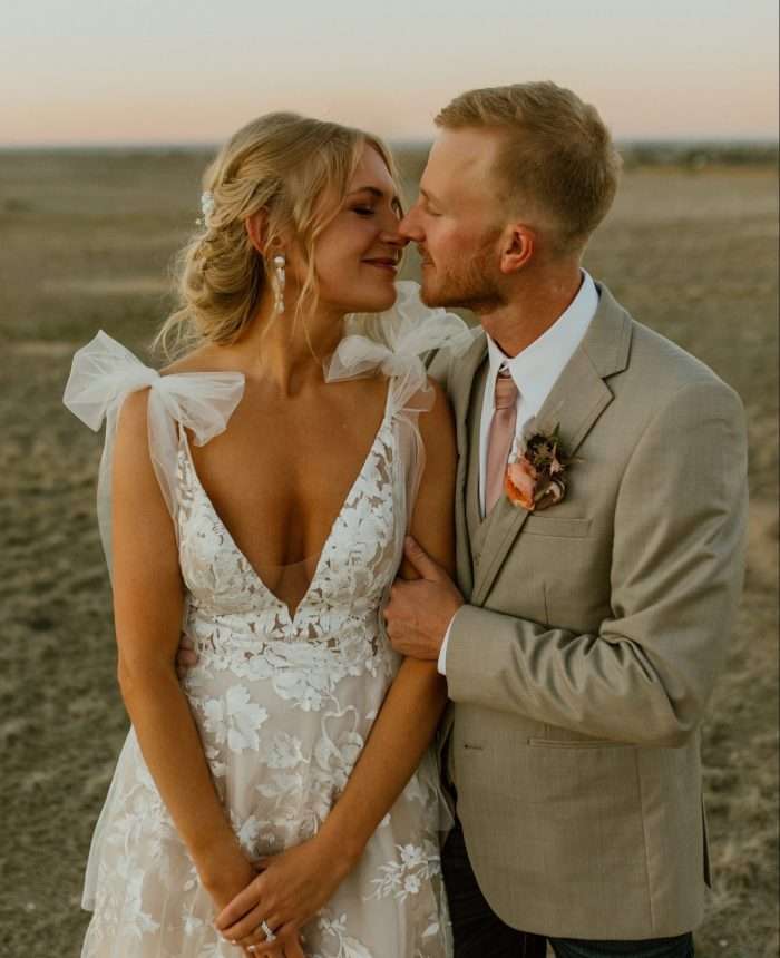 Rosy and Romantic Colorado Wedding