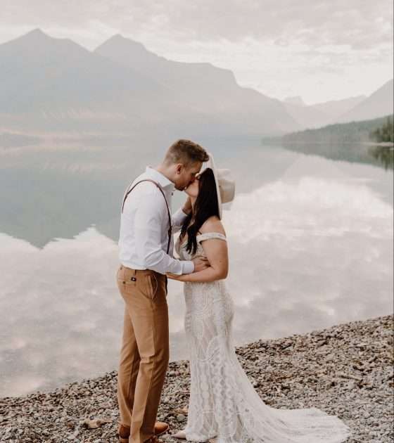 Picture Perfect Elopement in Glacier National Park