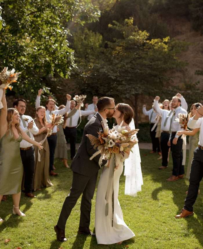 Romantic Earth-Tone Wedding at the Memorial House