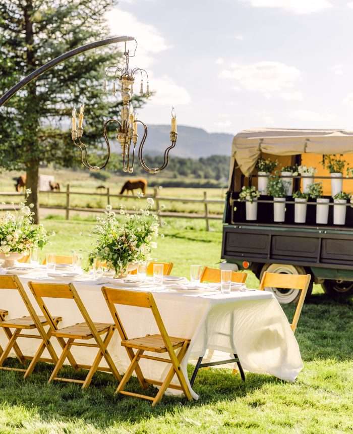 Relaxed and Organic Colorado Engagement Party