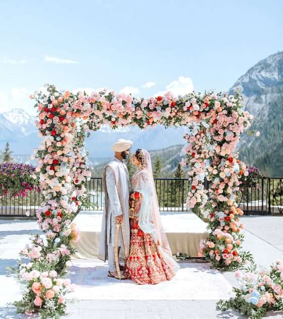 Breathtaking Indian Wedding in Banff