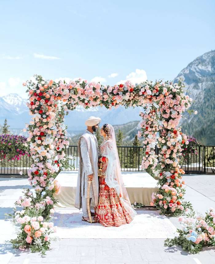 Breathtaking Indian Wedding in Banff