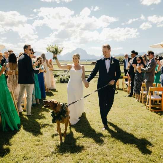 Classically Sweet Outdoor Wedding in Jackson Hole