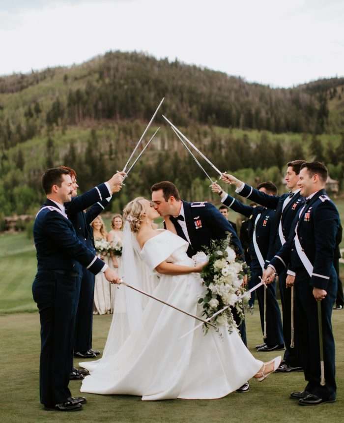 Timeless Military Wedding in Vail