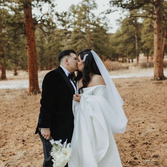 Romantic and Neutral Nuptials in Estes Park