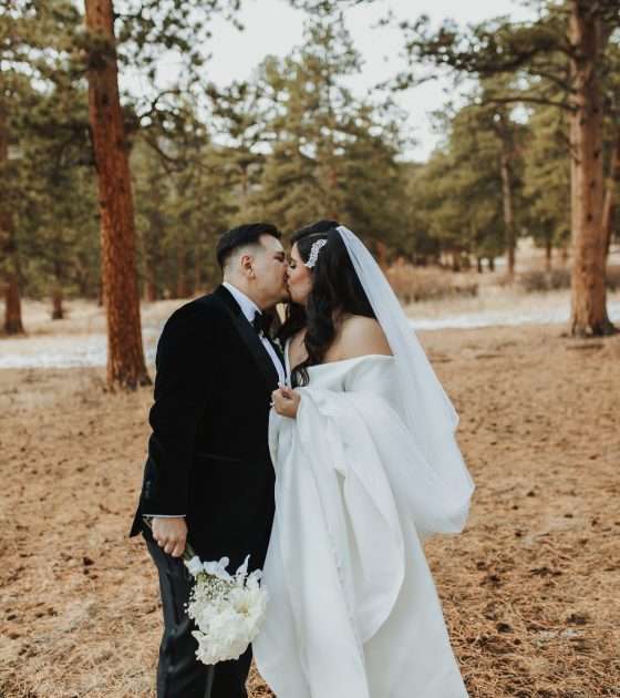 Romantic and Neutral Nuptials in Estes Park
