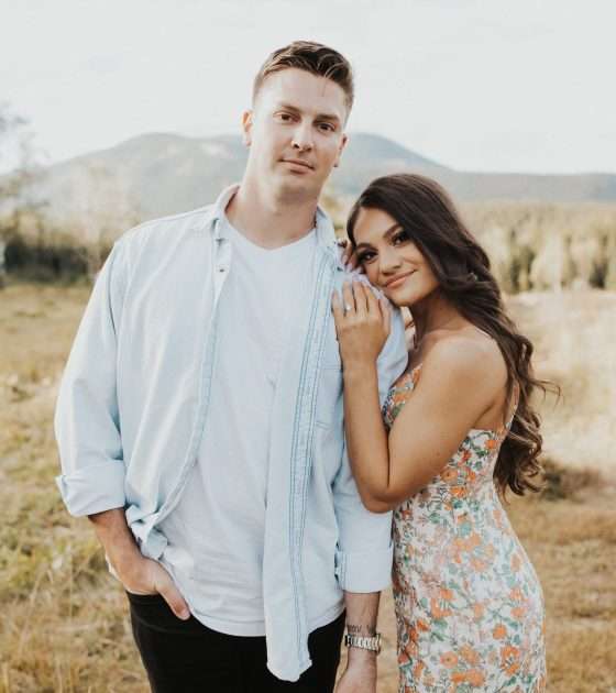 Sweet and Summery Evergreen Engagements