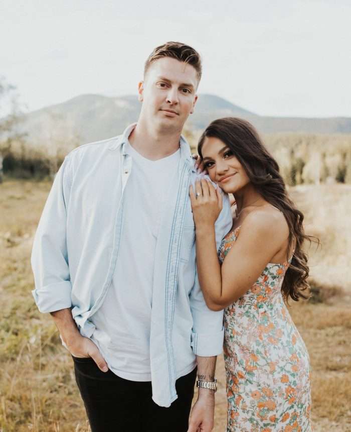 Sweet and Summery Evergreen Engagements