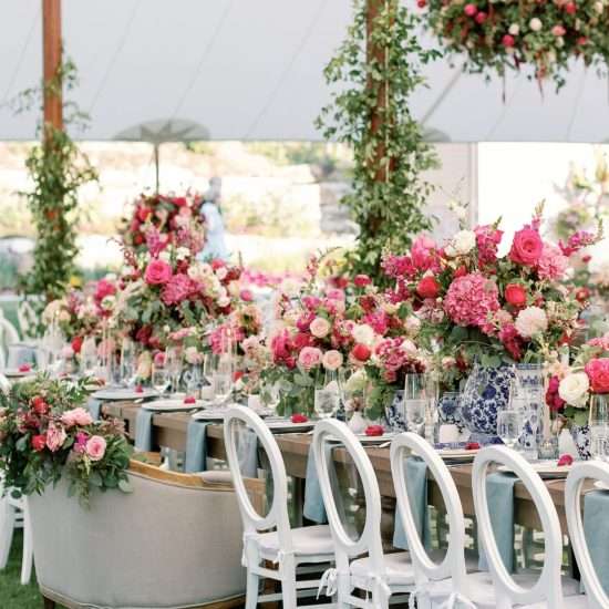 Pink and Posh Wedding in Colorado