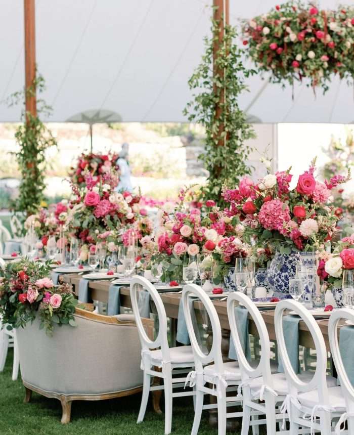 Pink and Posh Wedding in Colorado