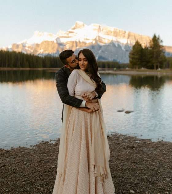 Beautiful Banff Engagement Session